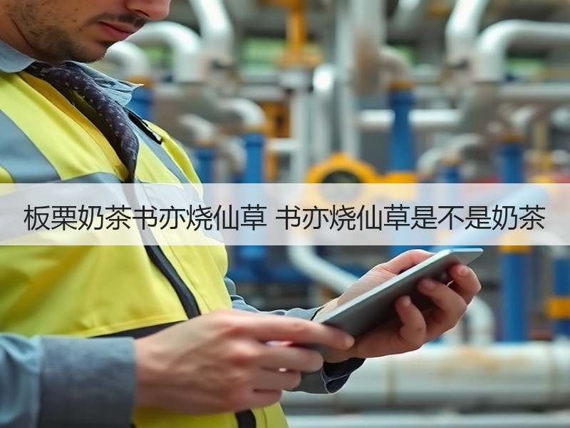 板栗奶茶书亦烧仙草 书亦烧仙草是不是奶茶