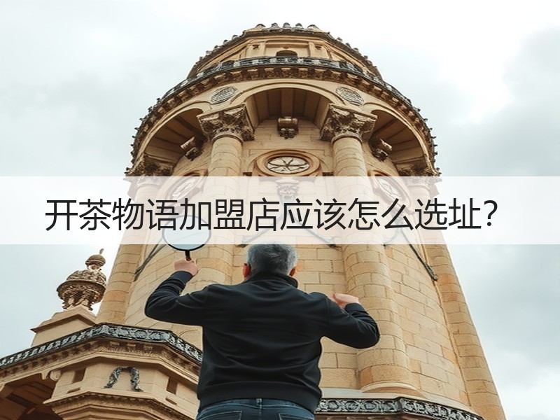 开茶物语加盟店应该怎么选址？