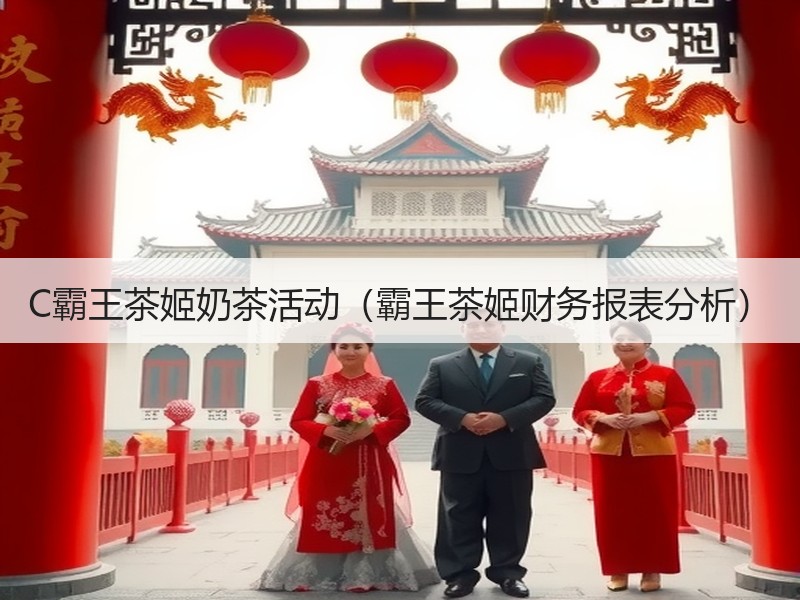 C霸王茶姬奶茶活动（霸王茶姬财务报表分析）