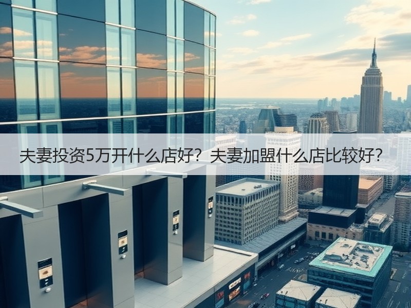 夫妻投资5万开什么店好？夫妻加盟什么店比较好？
