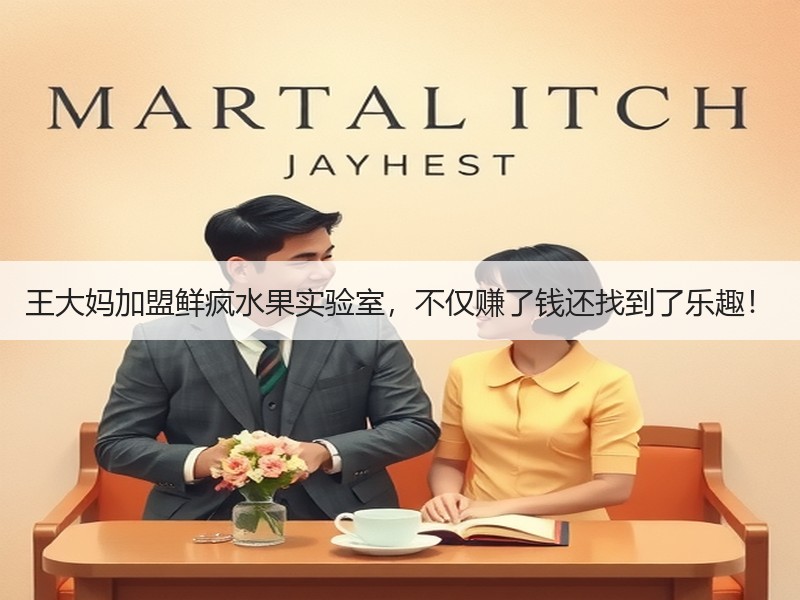 王大妈加盟鲜疯水果实验室，不仅赚了钱还找到了乐趣！