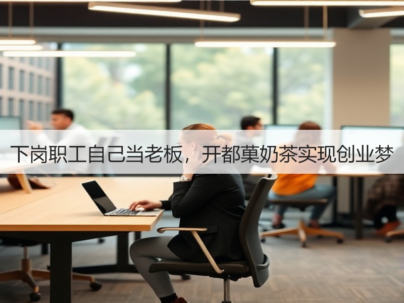 下岗职工自己当老板，开都菓奶茶实现创业梦