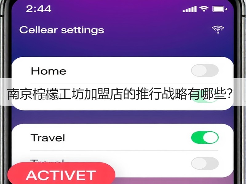 南京柠檬工坊加盟店的推行战略有哪些？