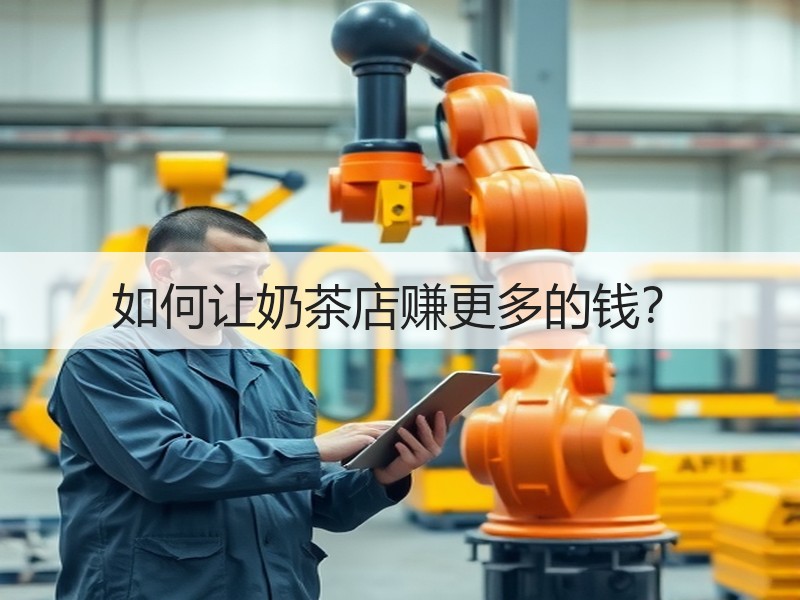 如何让奶茶店赚更多的钱？