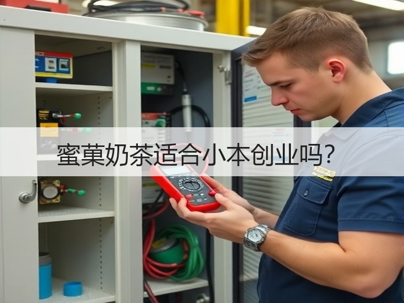 蜜菓奶茶适合小本创业吗？