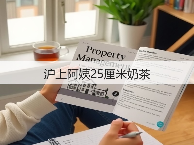 沪上阿姨25厘米奶茶