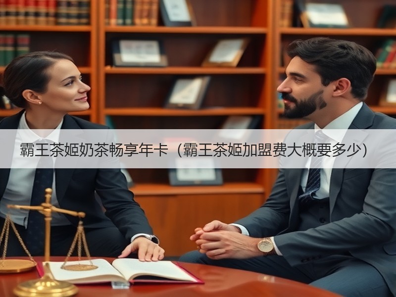 霸王茶姬奶茶畅享年卡（霸王茶姬加盟费大概要多少）