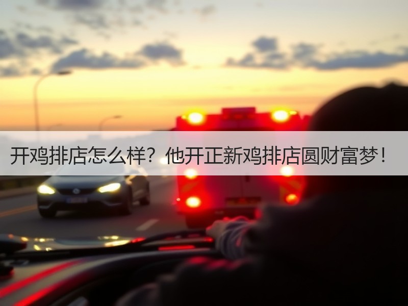 开鸡排店怎么样？他开正新鸡排店圆财富梦！