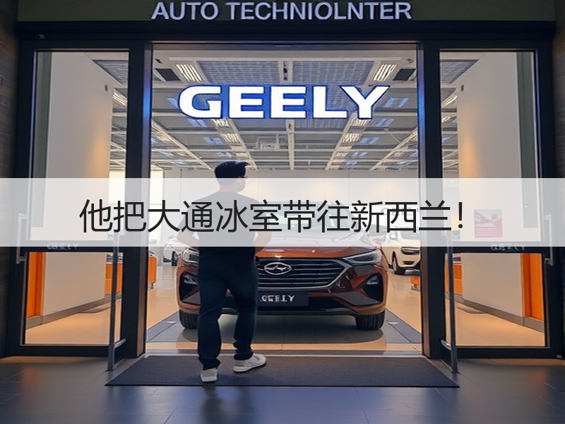 他把大通冰室带往新西兰！