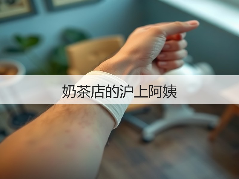奶茶店的沪上阿姨