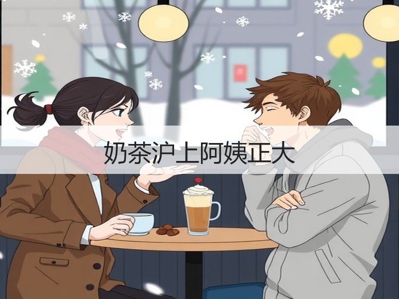 奶茶沪上阿姨正大