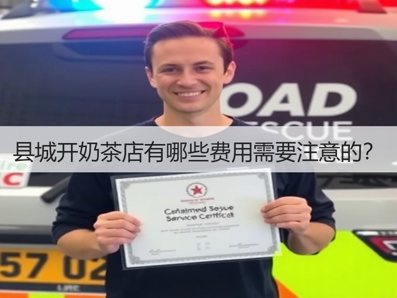 县城开奶茶店有哪些费用需要注意的？