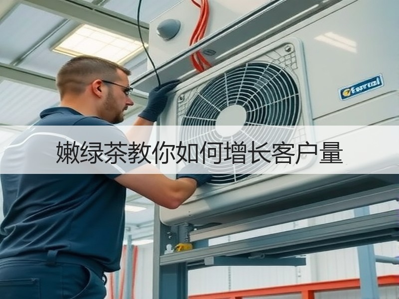 嫩绿茶教你如何增长客户量