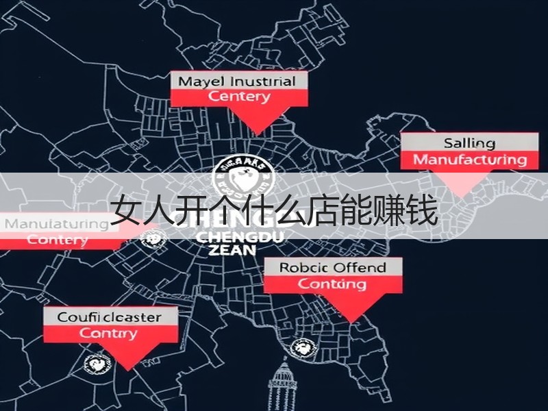 女人开个什么店能赚钱