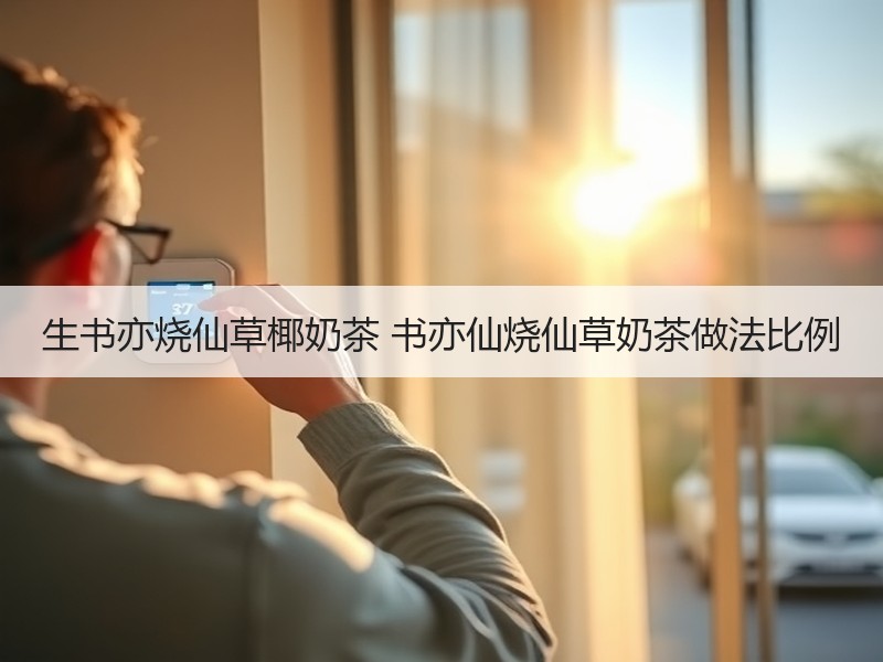 生书亦烧仙草椰奶茶 书亦仙烧仙草奶茶做法比例