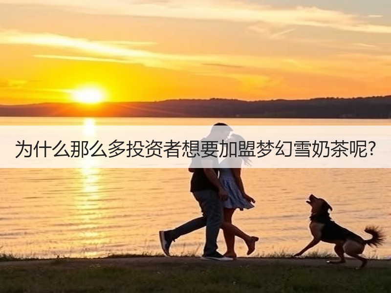 为什么那么多投资者想要加盟梦幻雪奶茶呢?