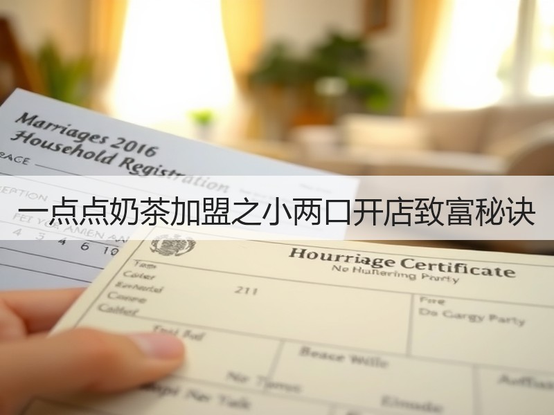 一点点奶茶加盟之小两口开店致富秘诀