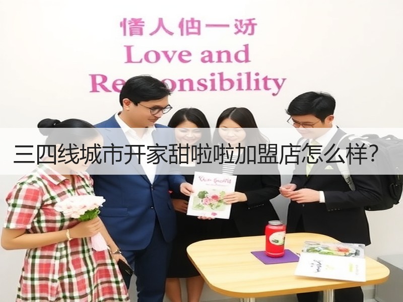 三四线城市开家甜啦啦加盟店怎么样？