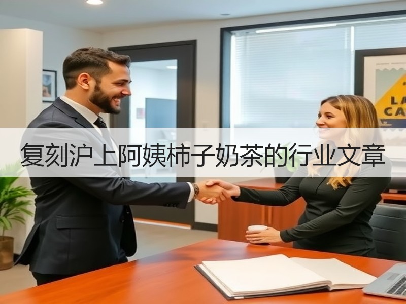 复刻沪上阿姨柿子奶茶的行业文章